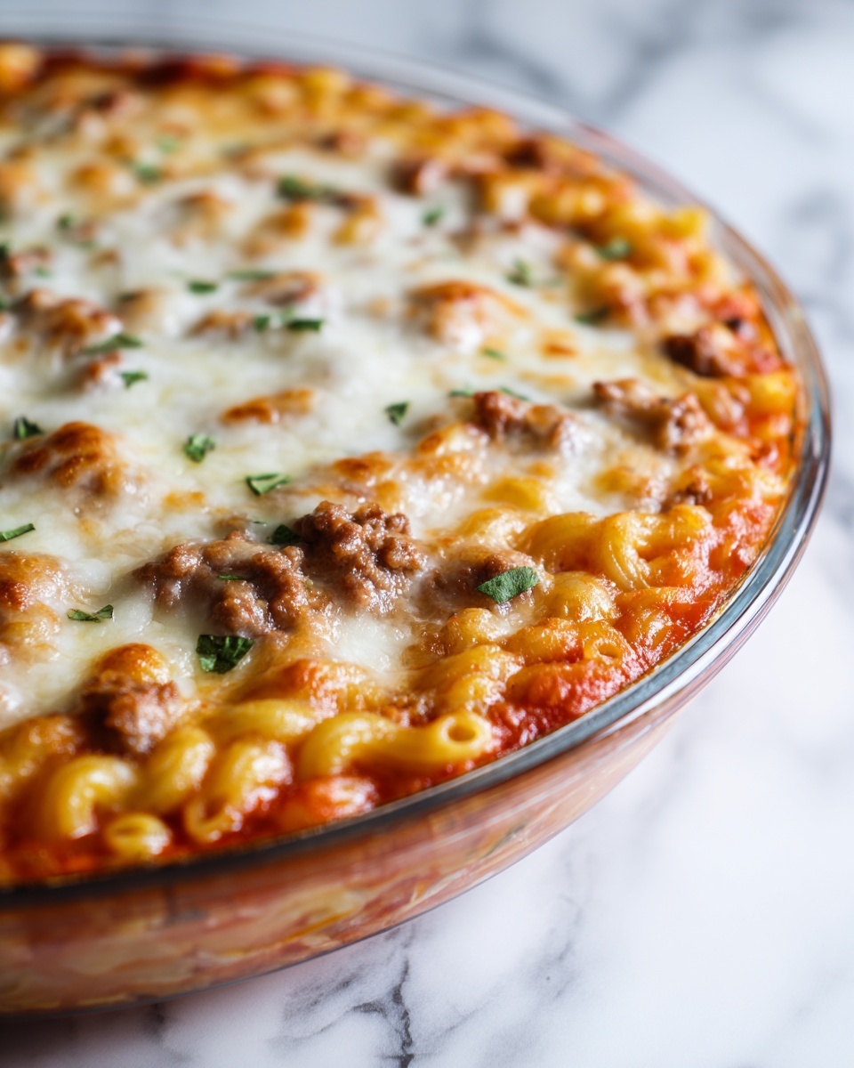 High Protein Spaghetti Casserole Recipe - Recipe Image