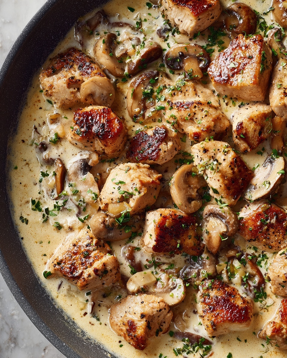 Creamy Chicken Stroganoff Recipe - Recipe Image