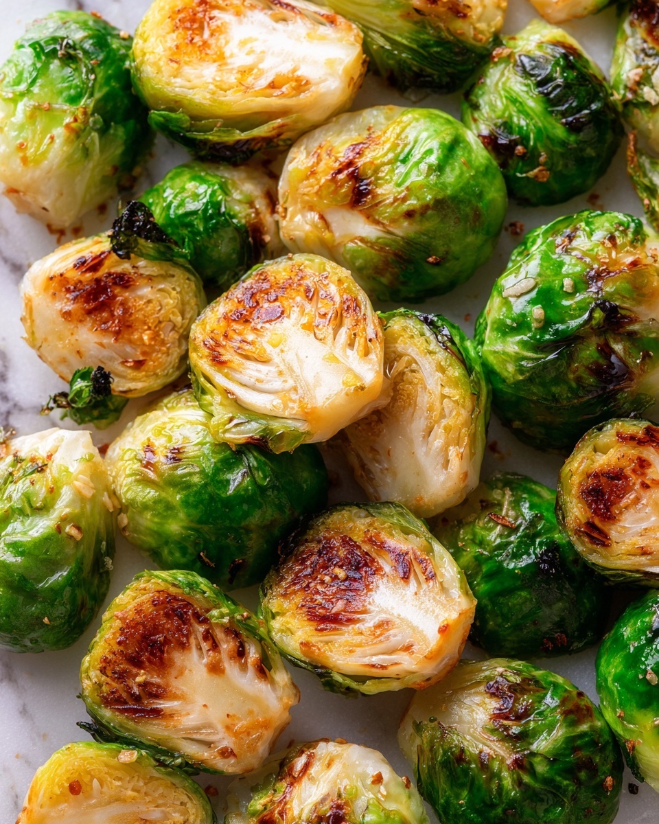 Roasted Brussels Sprouts with Balsamic and Optional Toppings Recipe - Recipe Image