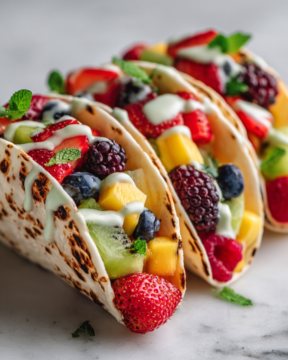 Fruit Tacos Recipe - Recipe Image
