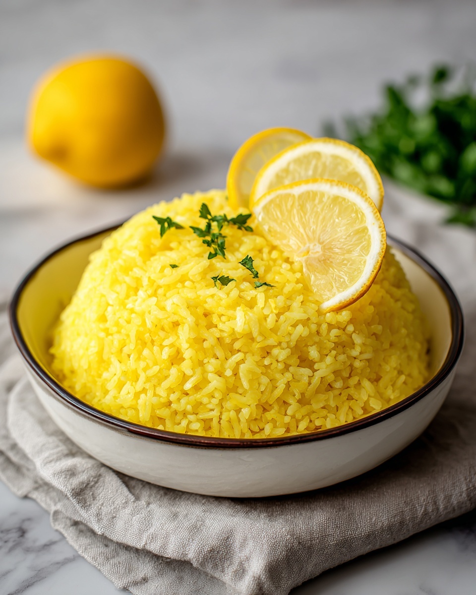 Easy and Delicious Lemon Rice Recipe - Recipe Image