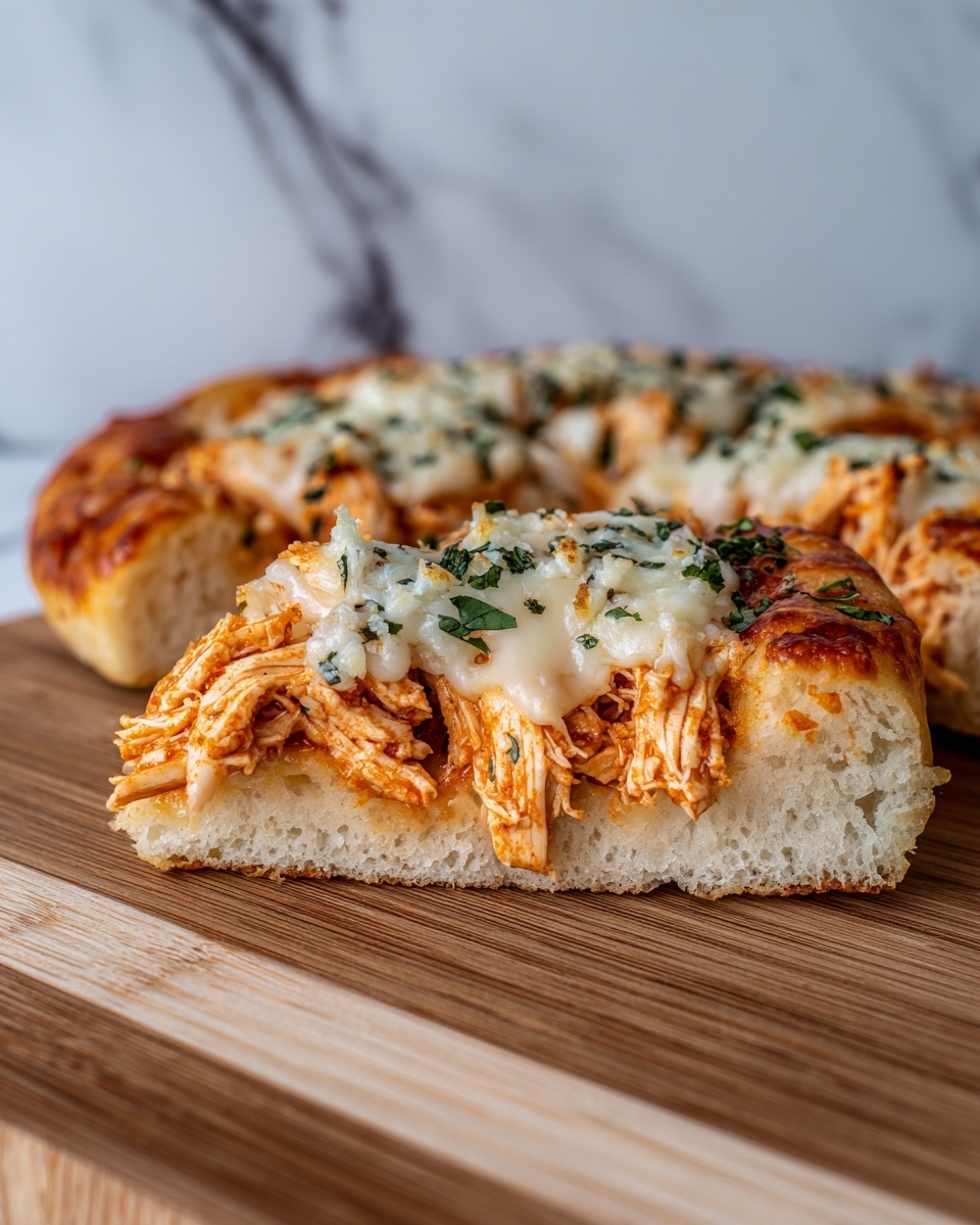 Ooey-Gooey Buffalo Chicken Pizza Pockets Recipe - Recipe Image