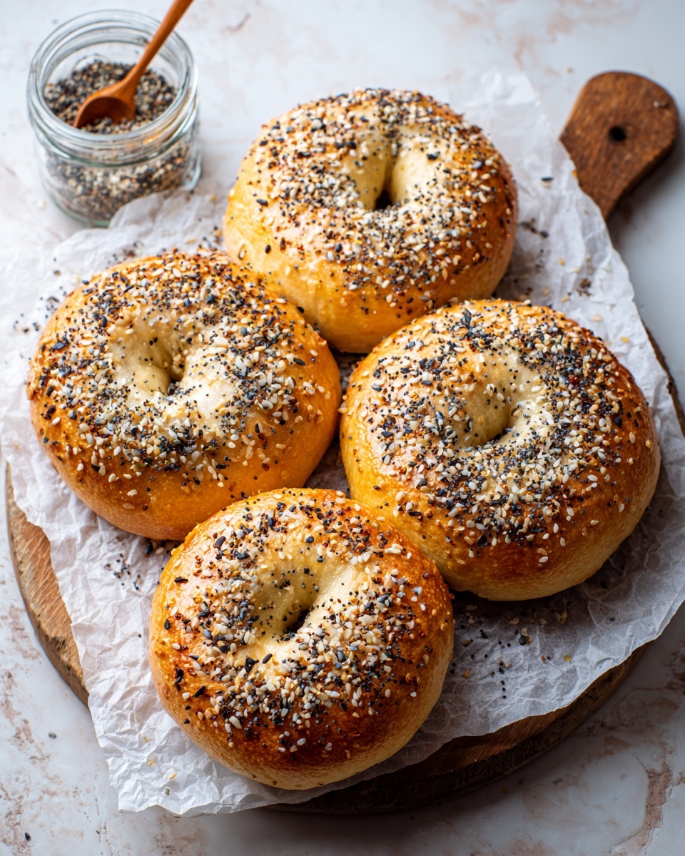 Air Fryer Protein Bagels Recipe - Recipe Image