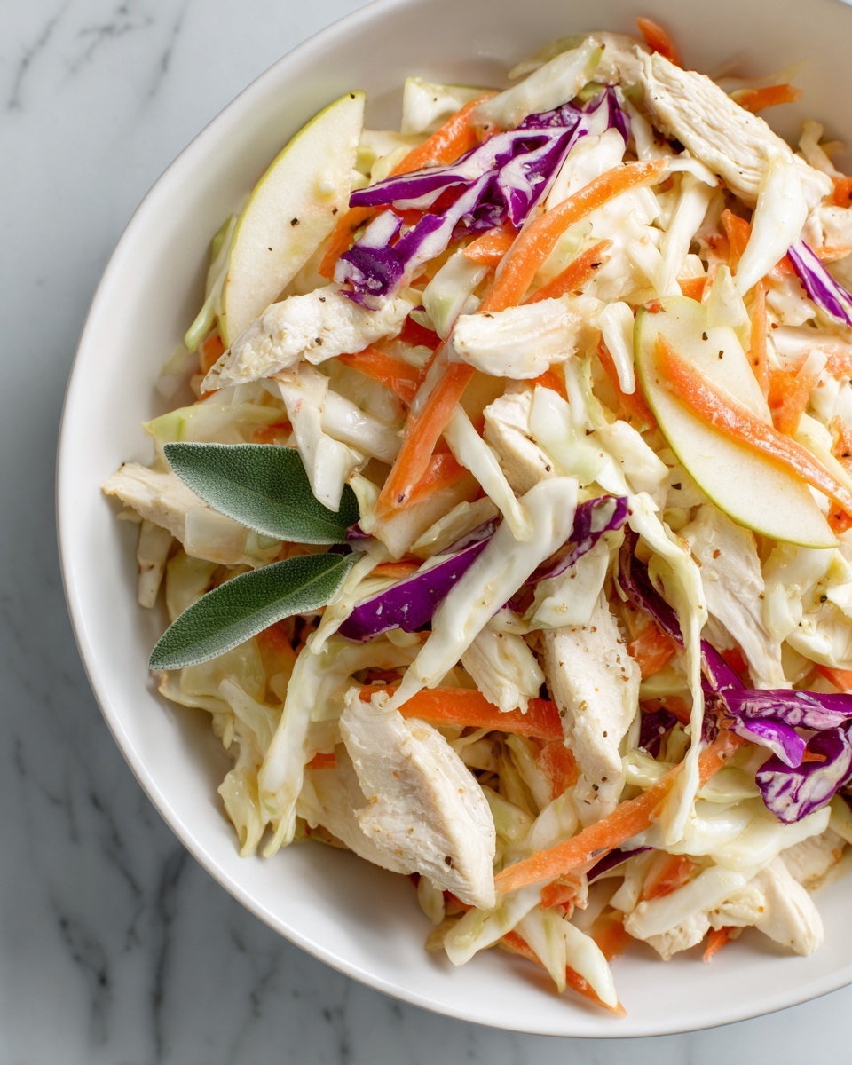Chicken Apple Coleslaw Recipe - Recipe Image