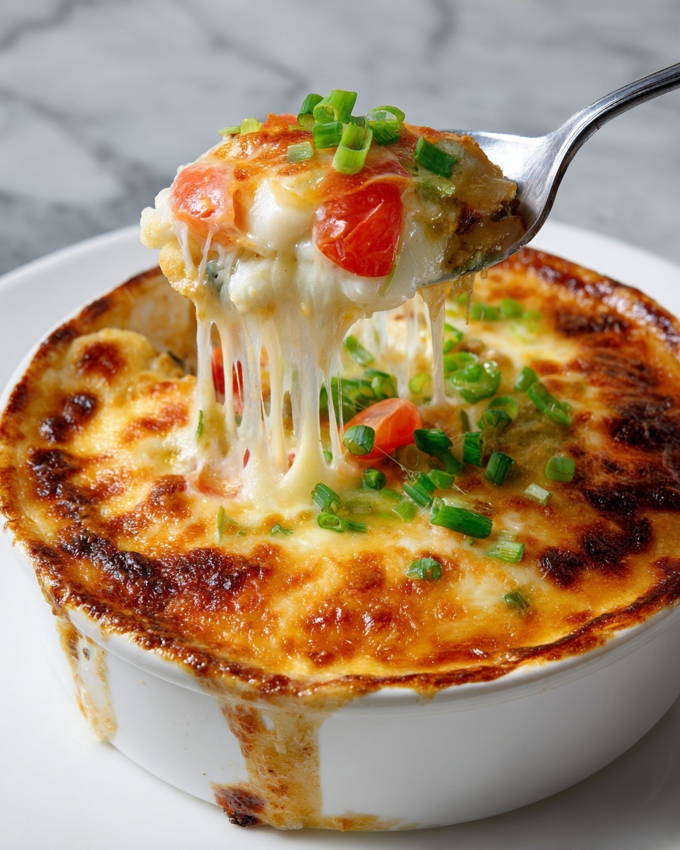 Creamy Chicken Nacho Hashbrown Bake Recipe - Recipe Image