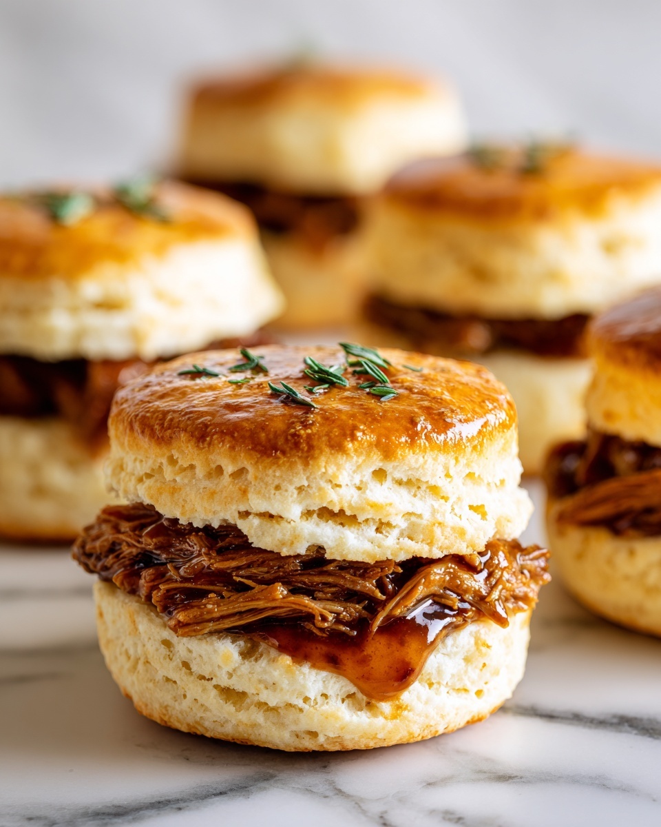 French Dip Stuffed Biscuits Recipe - Recipe Image