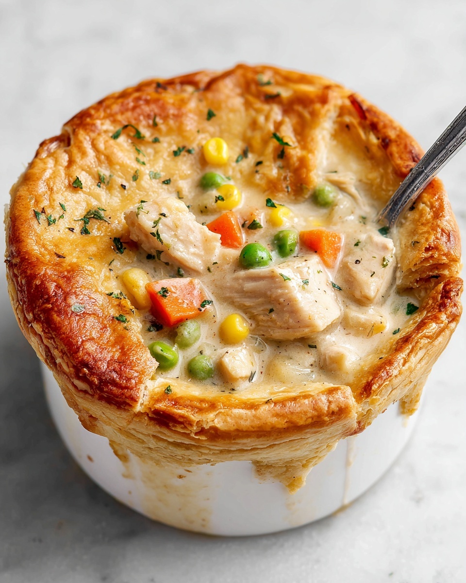 Chicken Pot Pie Soup with Cheddar Crust Dippers Recipe - Recipe Image