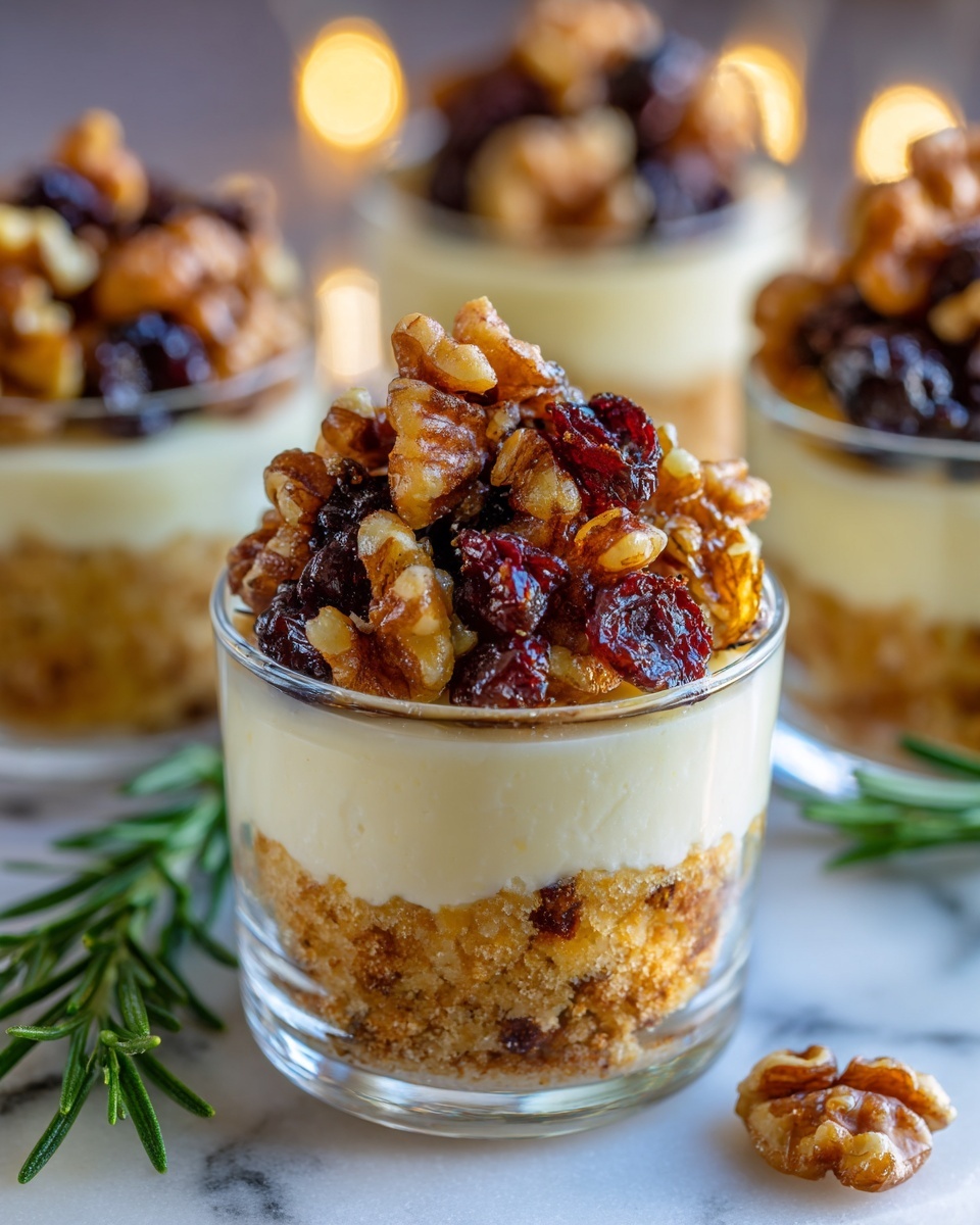 Thanksgiving Cranberry and Pecan Crostini Recipe - Recipe Image