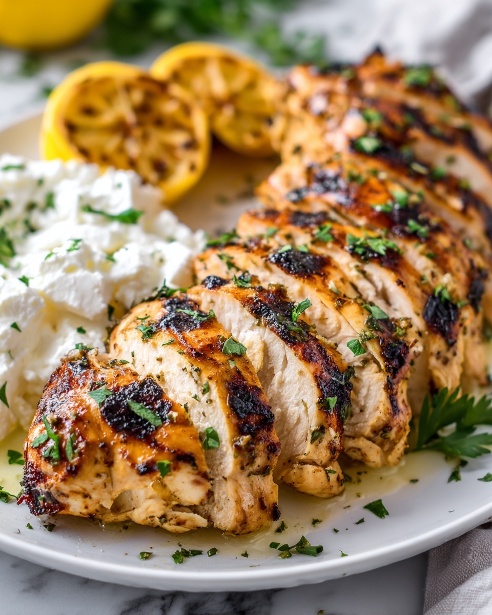 Yummilicious Greek Lemon Chicken Recipe - Recipe Image