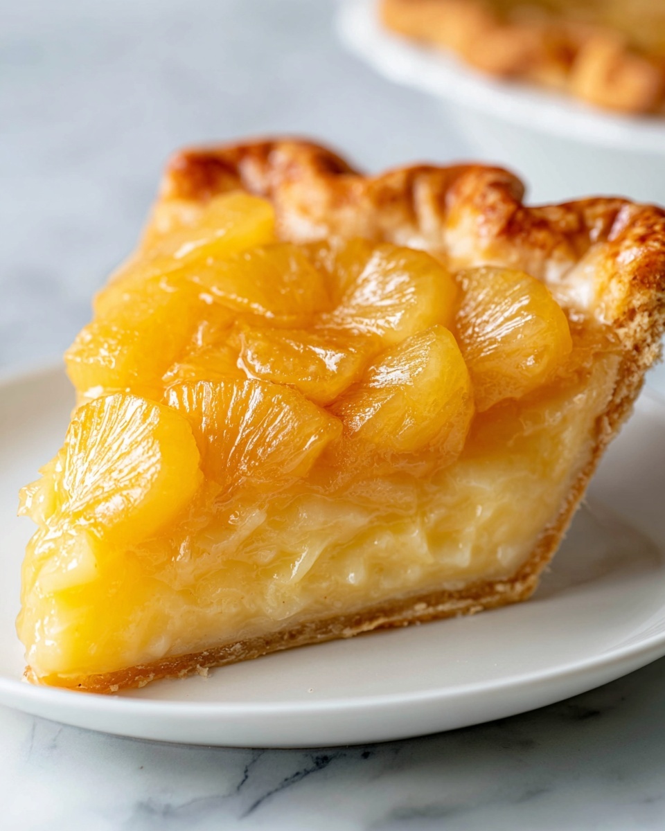 Southern Pineapple Pie Recipe - Recipe Image