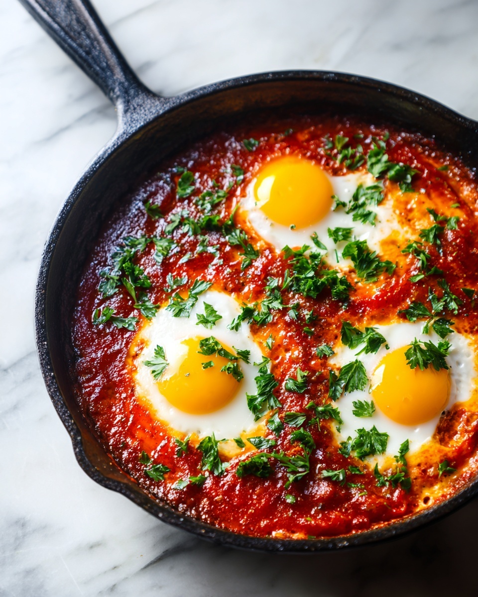 Pumpkin Shakshuka (Baked Eggs in Tomato Stew) Recipe - Recipe Image