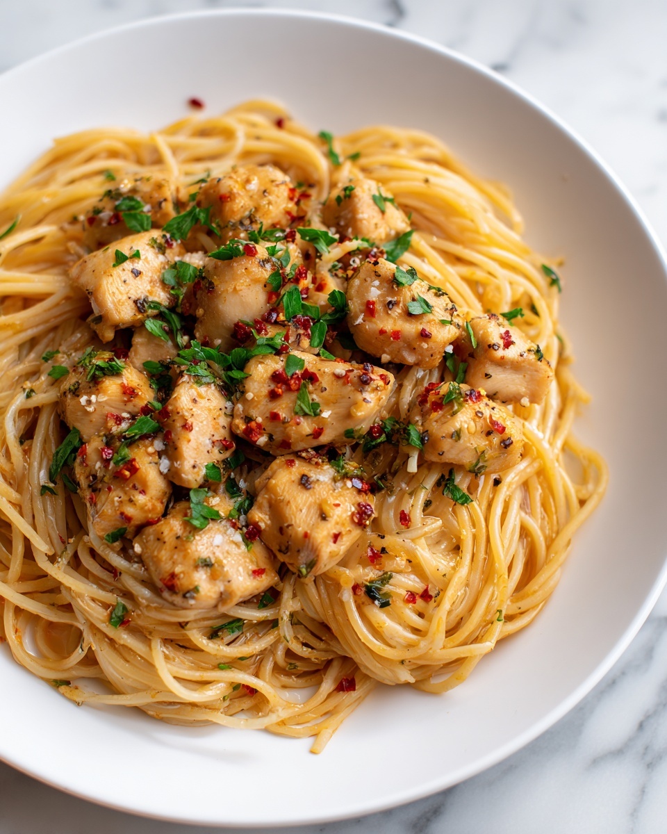 Cowboy Butter Chicken Linguine Recipe - Recipe Image