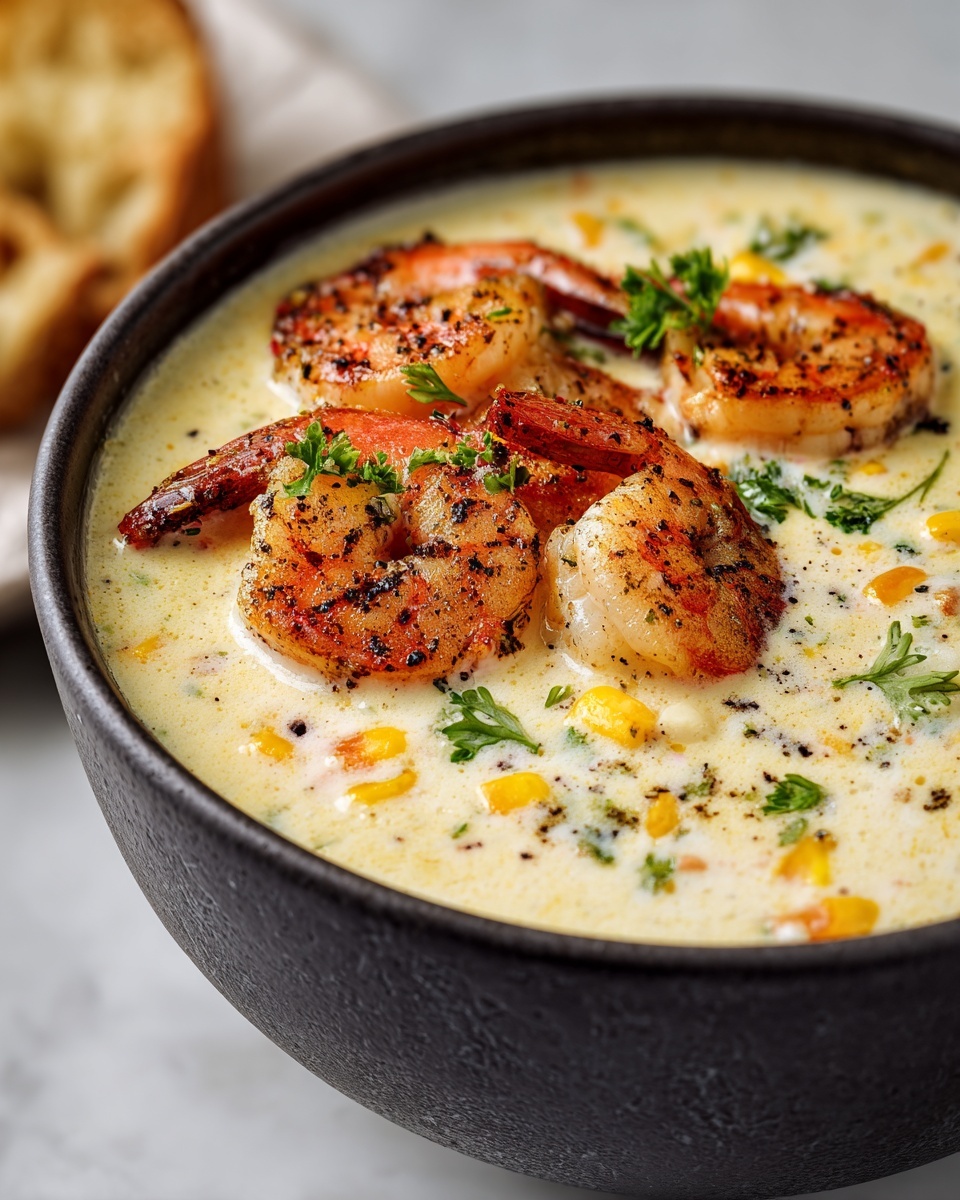 Shrimp and Corn Bisque: A Creamy, Delicious Recipe - Recipe Image