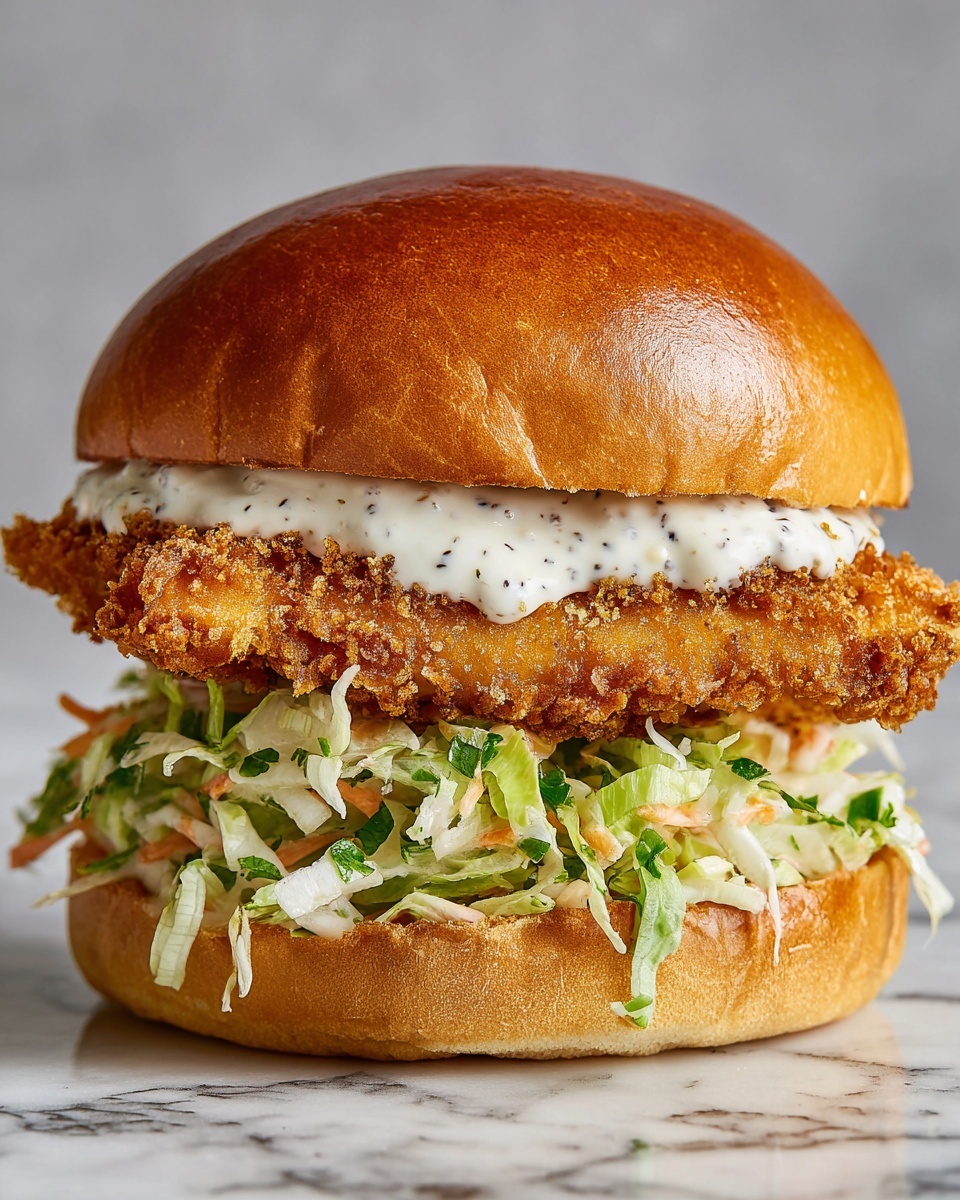 Crispy Fried Cod Sandwich Recipe - Recipe Image