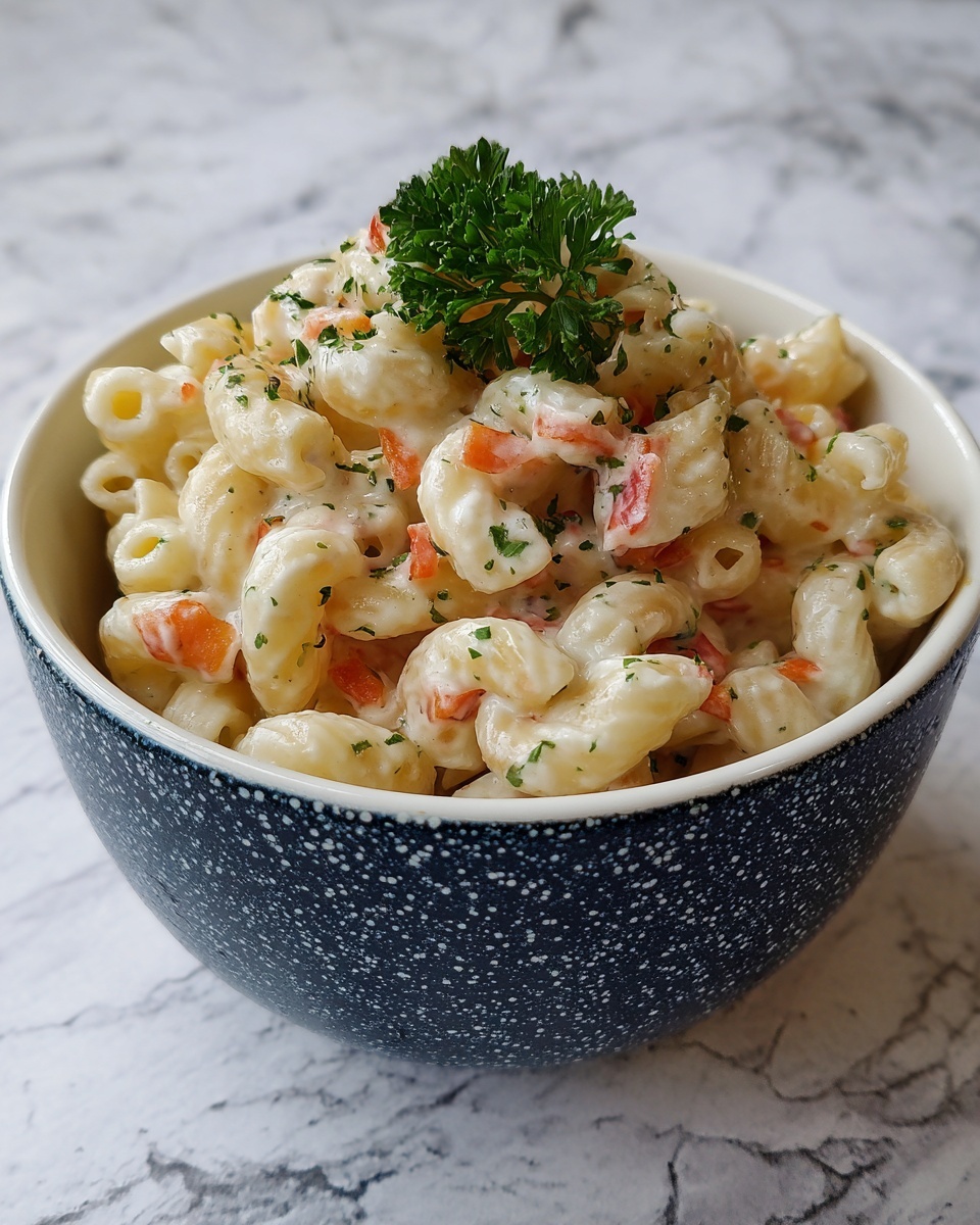 Small Macaroni Salad Recipe - Recipe Image