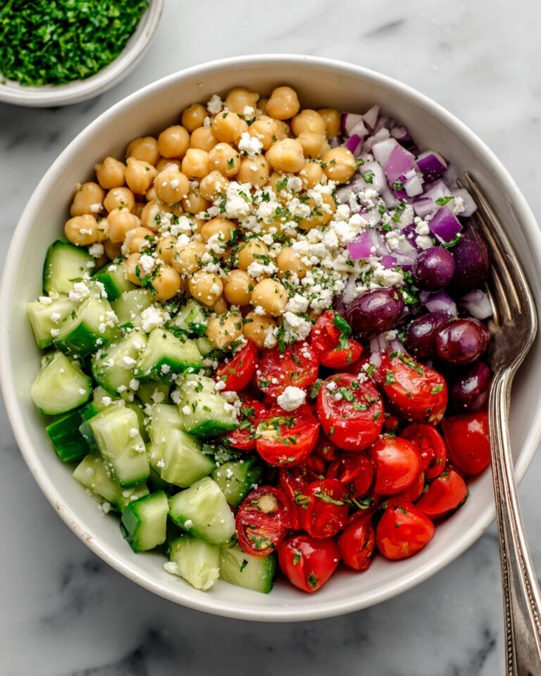 Mediterranean Chickpea Salad Recipe