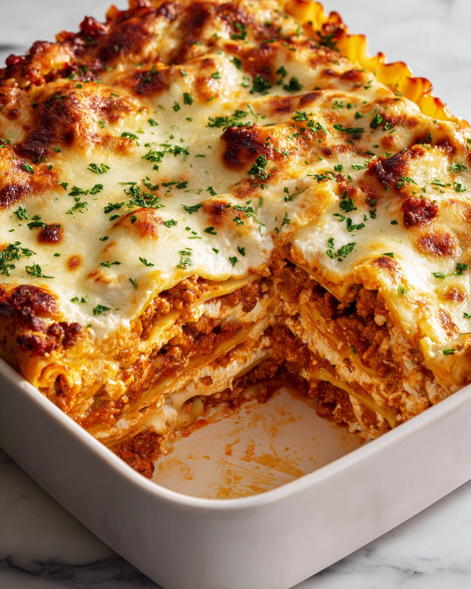 Buffalo Chicken Lasagna Recipe - Recipe Image