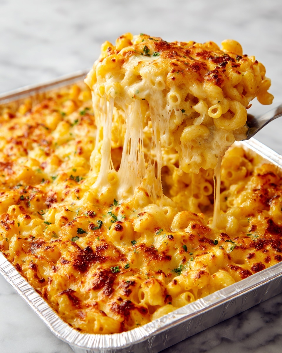 Five Cheese Baked Mac & Cheese Recipe - Recipe Image