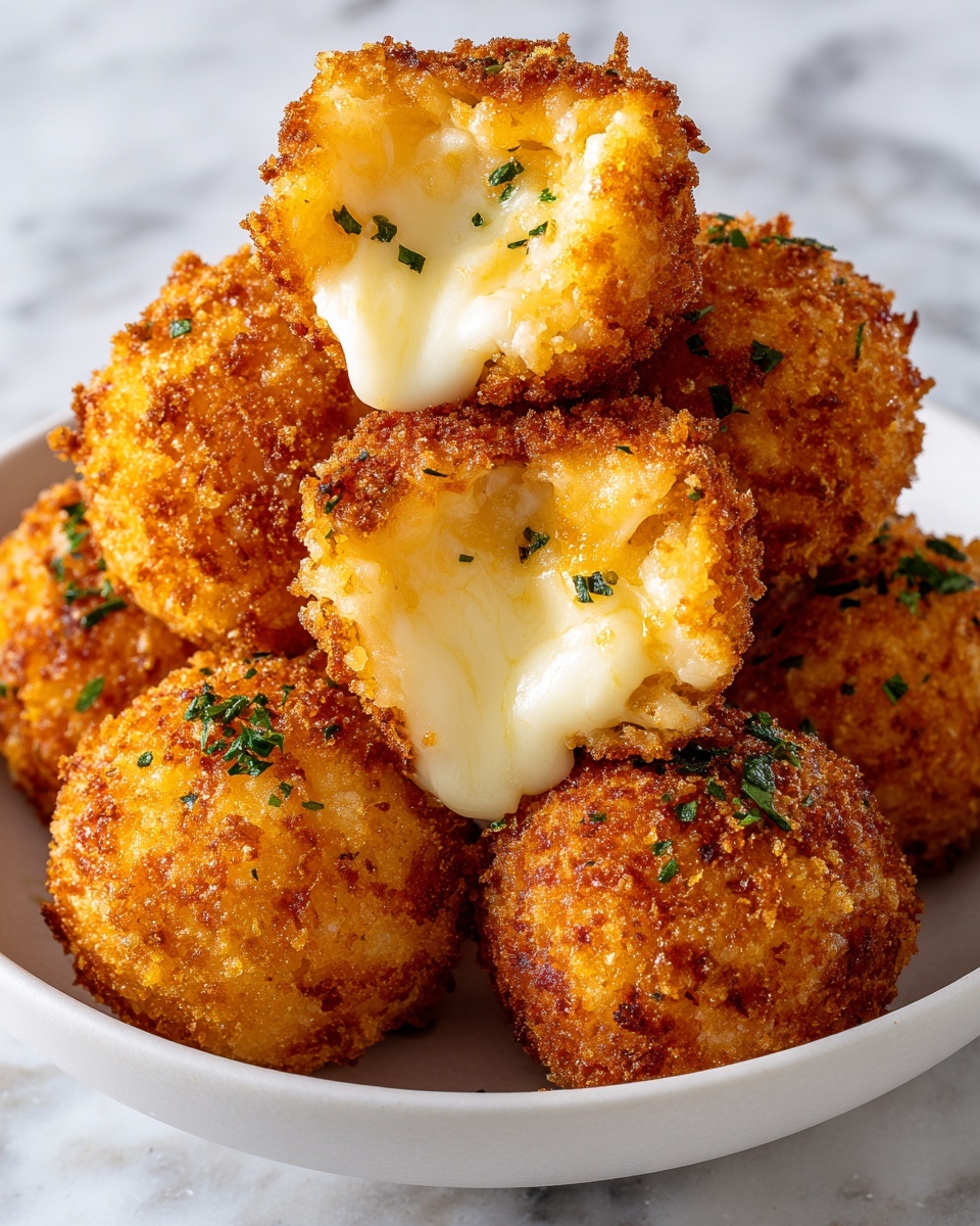 Cheesy Parmesan Mozzarella Bites Recipe - Recipe Image
