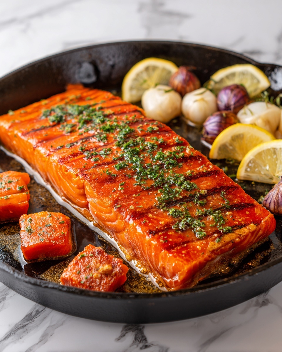 Easy Salmon Traybake Recipe - Recipe Image