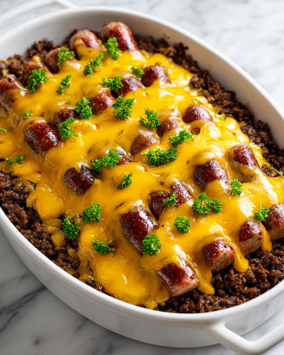Chili Cheese Dog Casserole: The Ultimate Comfort Food Delight Recipe - Recipe Image
