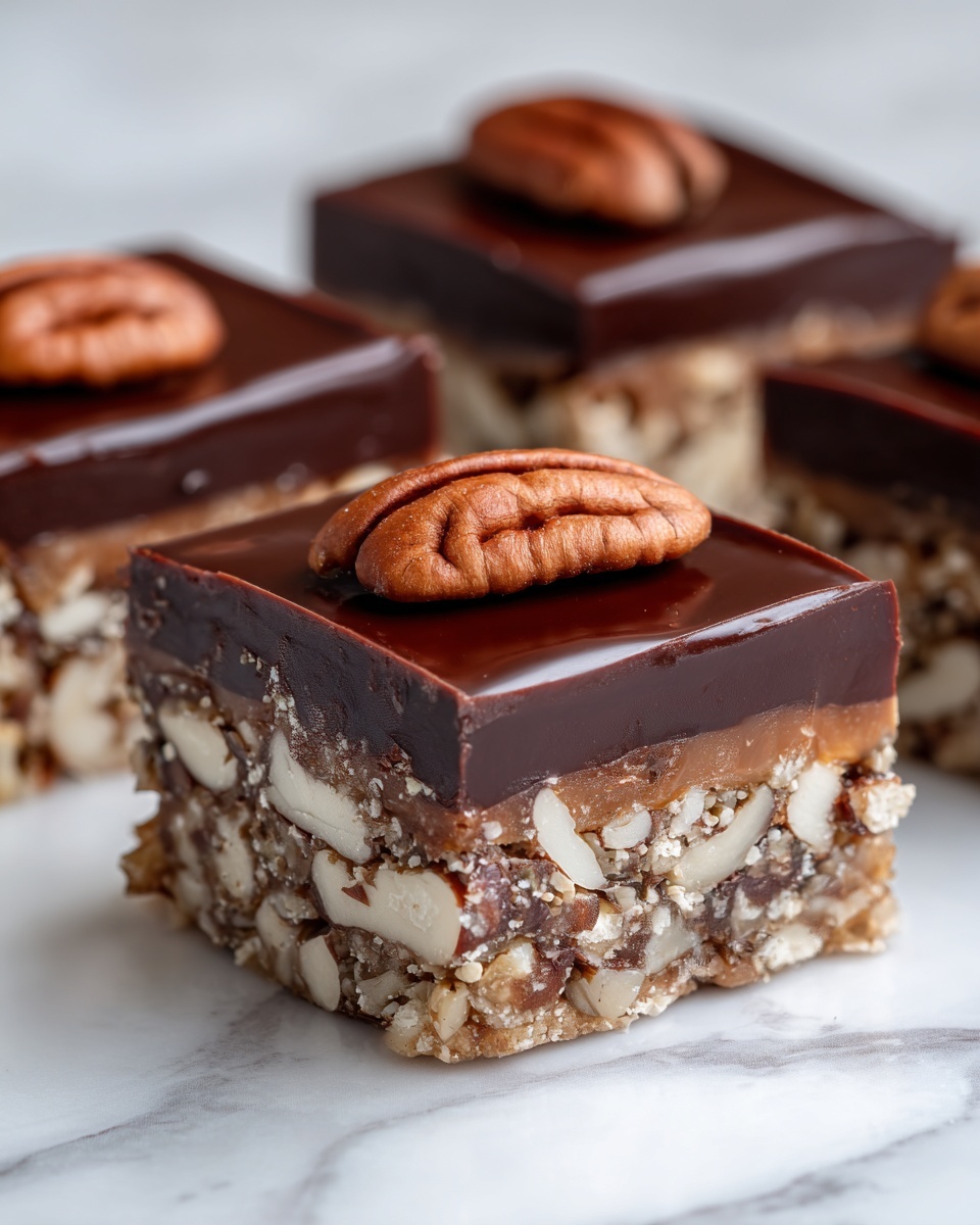No-Bake Date Walnut Slice Recipe - Recipe Image