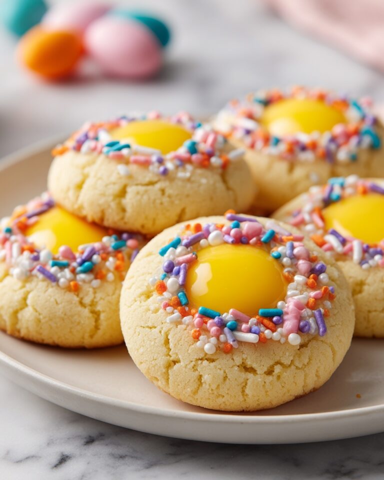 Easter Thumbprint Cookies Recipe