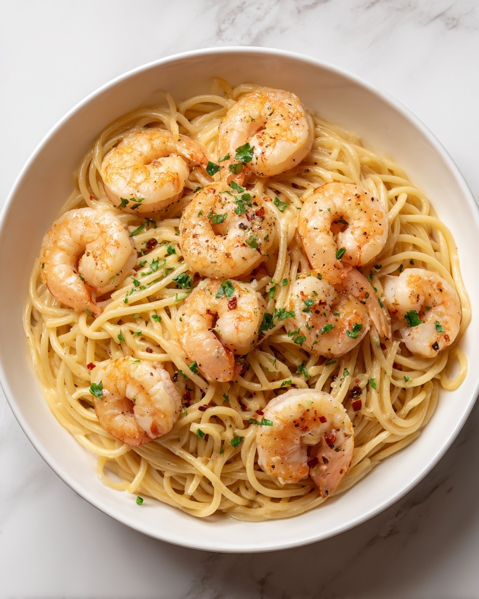 Classic Red Lobster Shrimp Scampi Recipe - Recipe Image