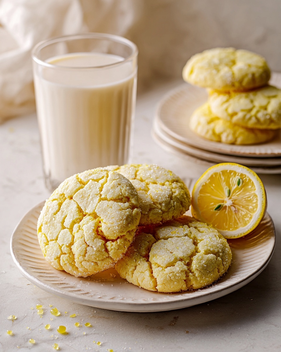 Lemon Sugar Cookies Recipe - Recipe Image