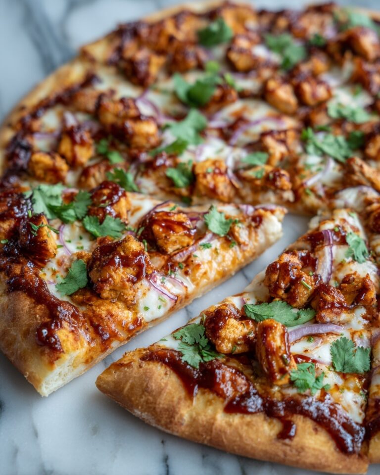 BBQ Chicken Pizza Delight Recipe