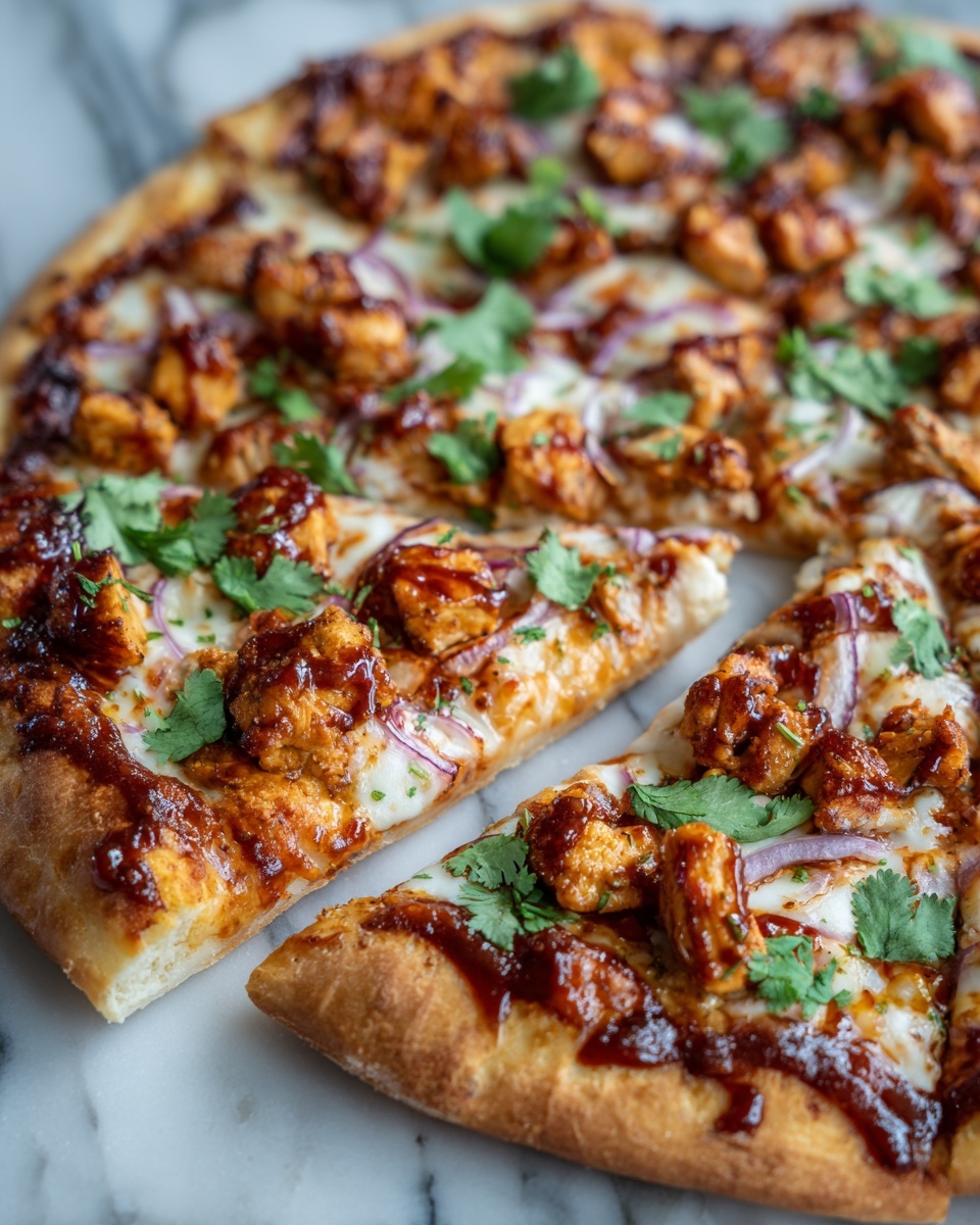 BBQ Chicken Pizza Delight Recipe - Recipe Image