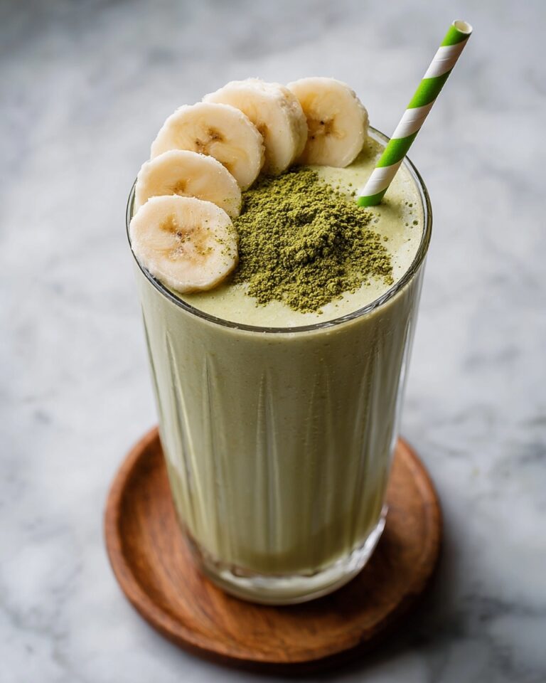 Banana Matcha Smoothie Recipe