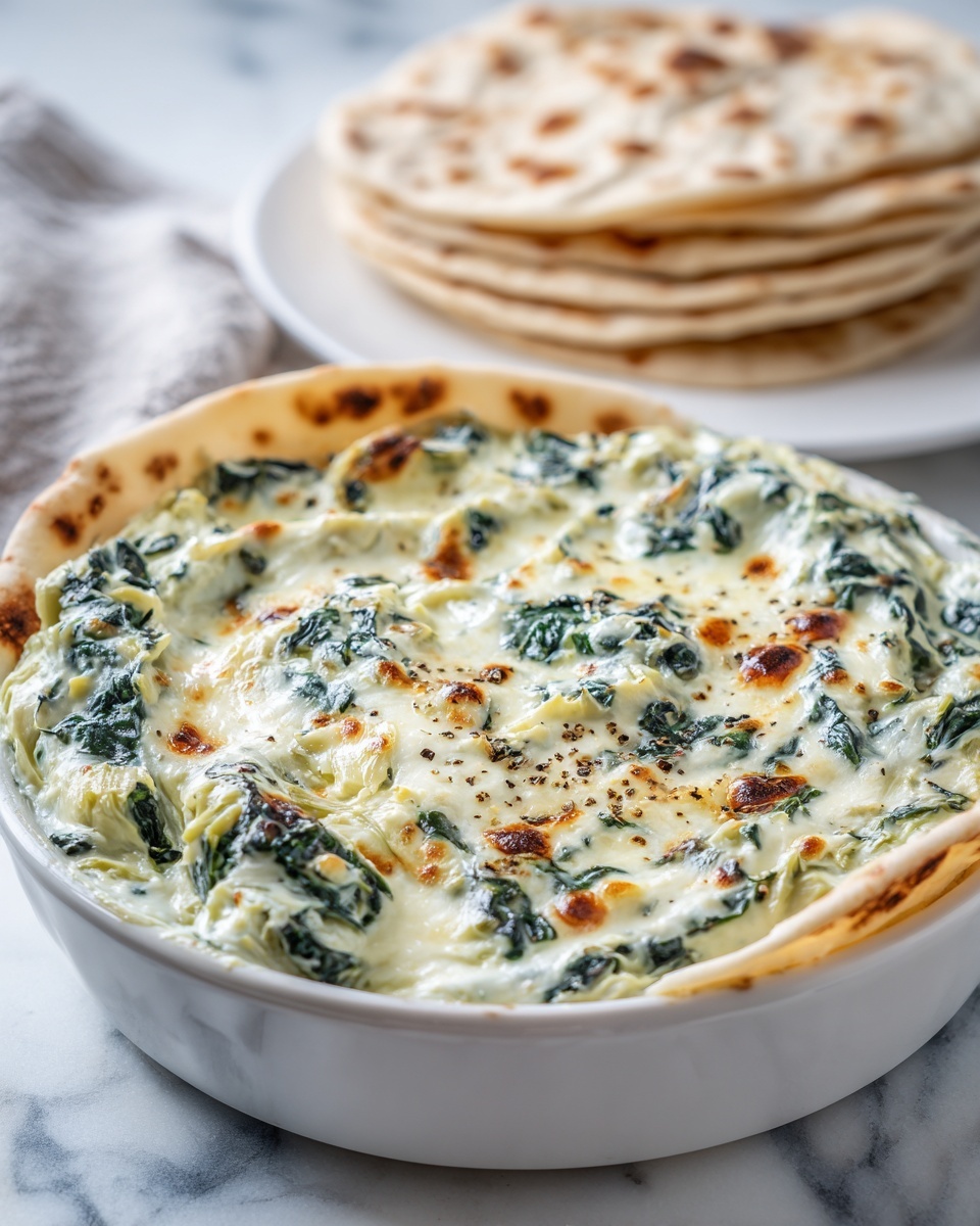 Creamy Spinach and Artichoke Dip Recipe - Recipe Image