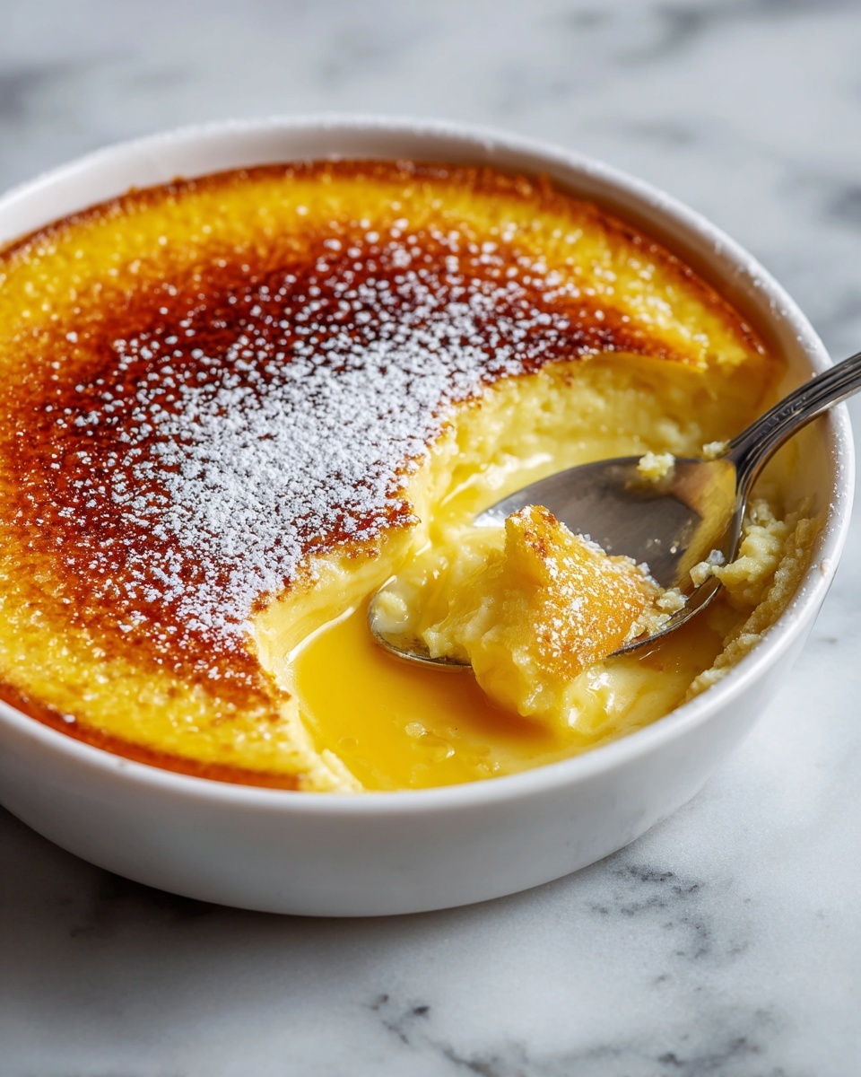 Baked Key Lime Pie Pudding Recipe - Recipe Image