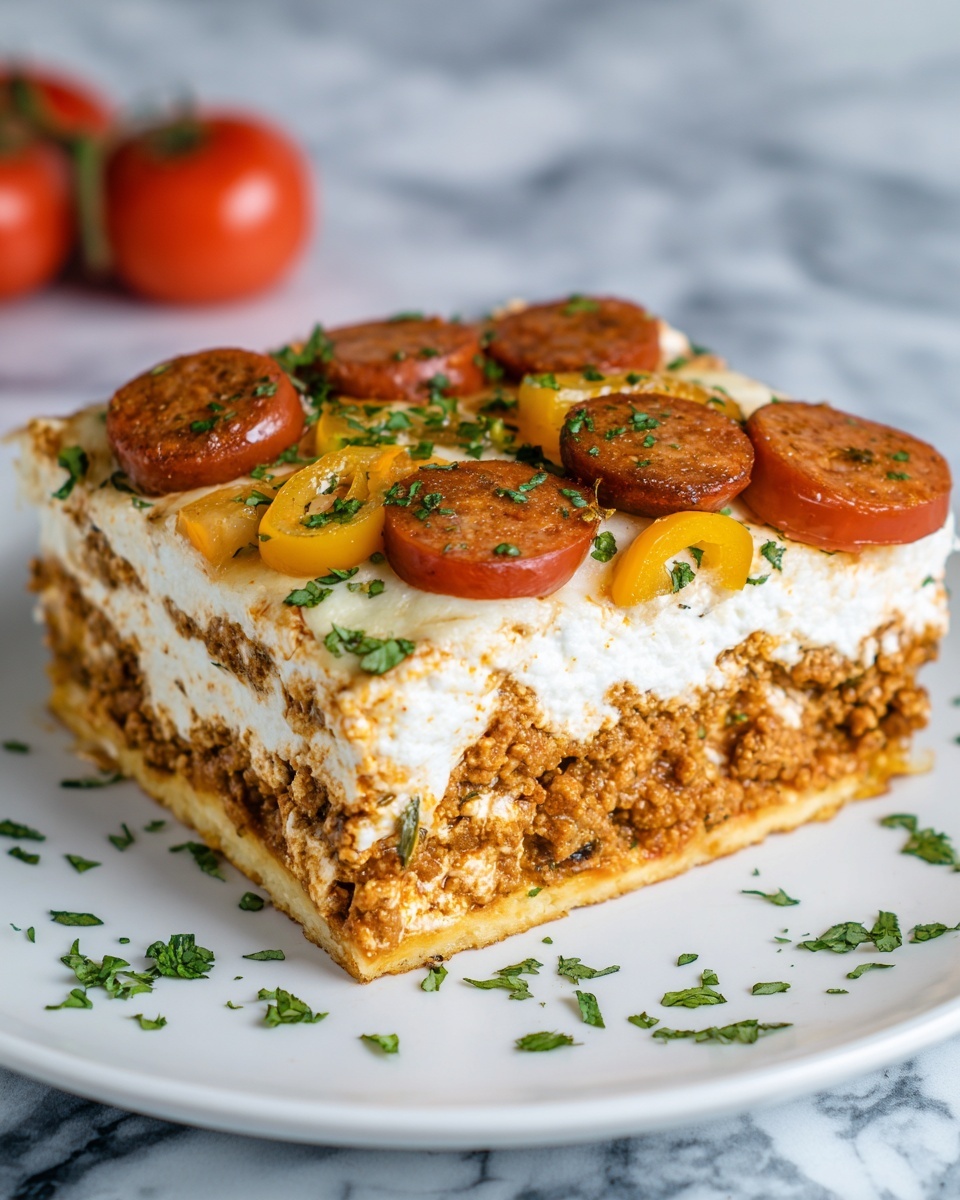 Sausage & Hash Brown Breakfast Casserole Recipe - Recipe Image