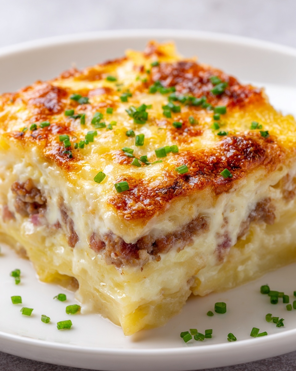 Tater Tot Breakfast Casserole Recipe - Recipe Image