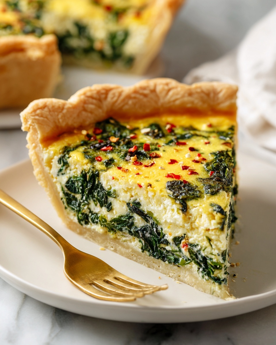 Spinach Artichoke Quiche Recipe - Recipe Image