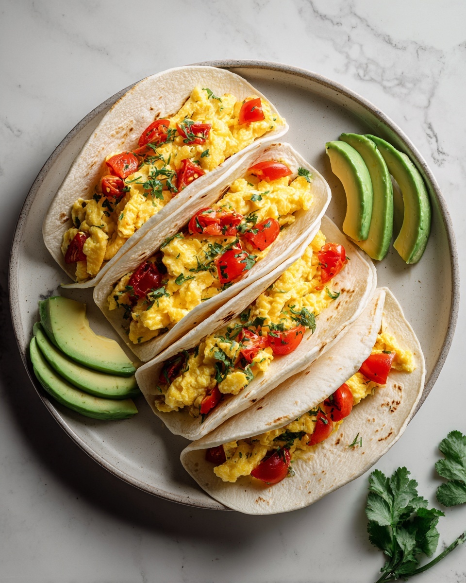 Egg Breakfast Tacos Recipe - Recipe Image