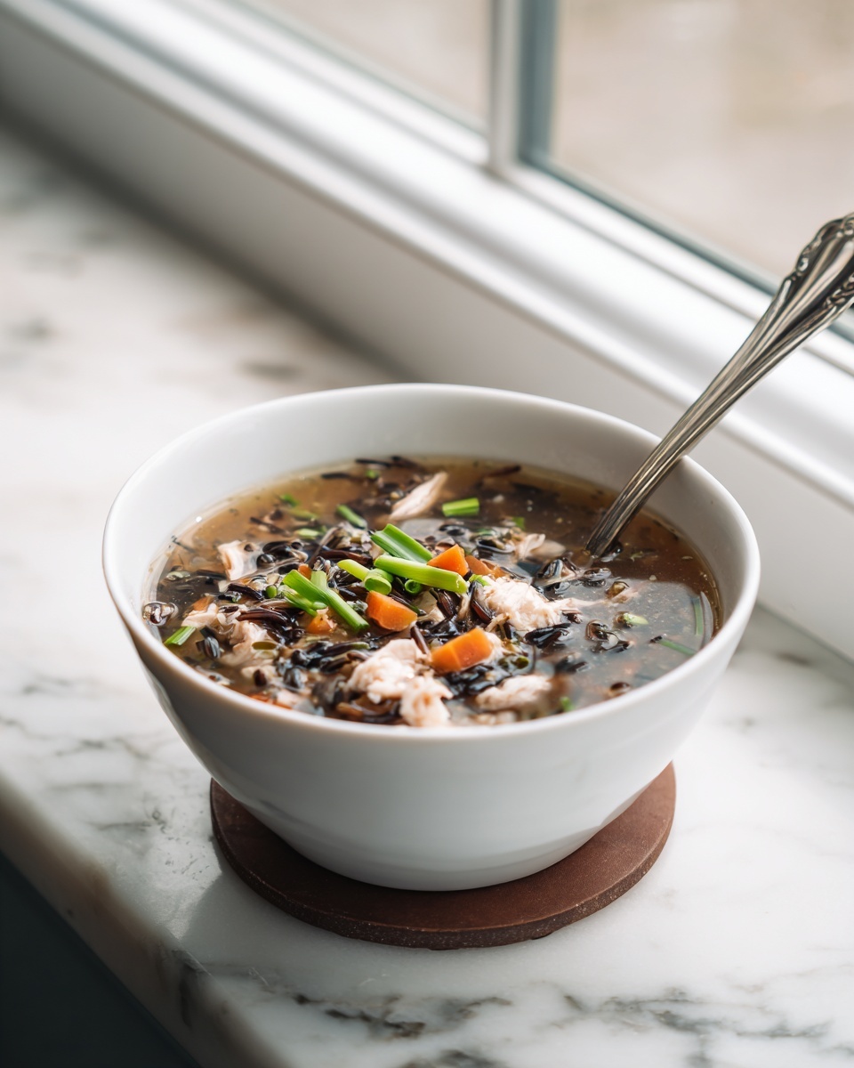 Chicken & Wild Rice Soup Recipe - Recipe Image