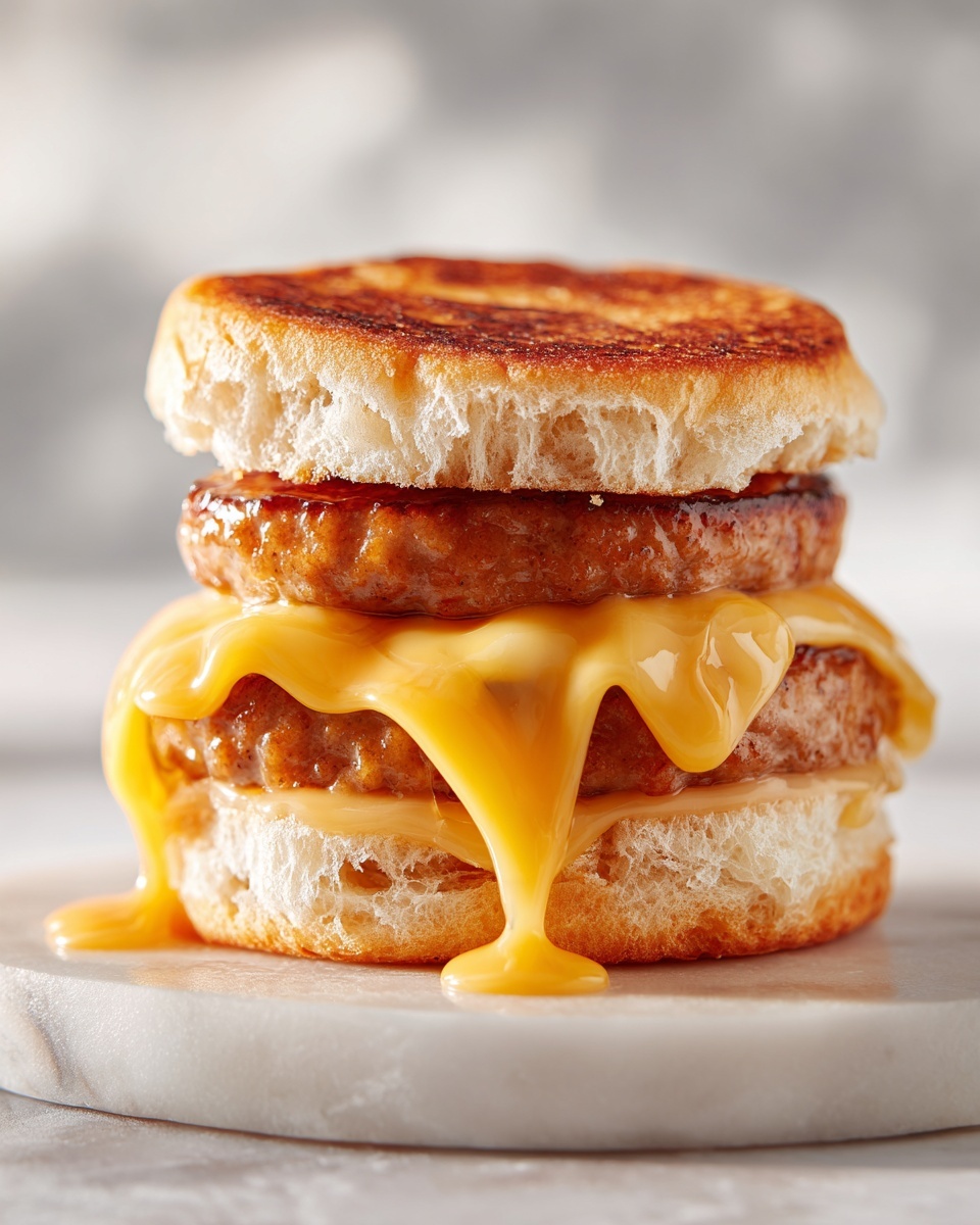 Breakfast Sliders with Sausage, Egg, and Cheese Recipe - Recipe Image
