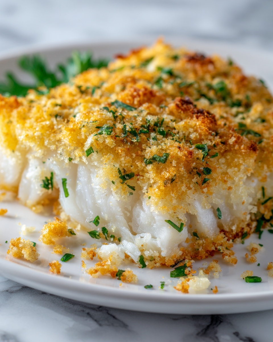 Parmesan Crusted Cod Recipe - Recipe Image