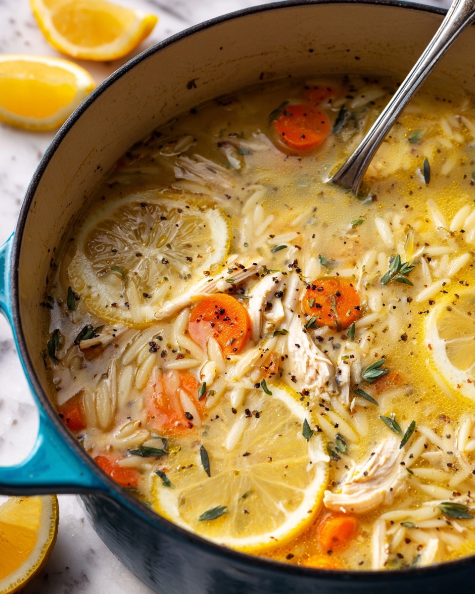 Avgolemono (Greek Egg and Lemon Soup) Recipe - Recipe Image