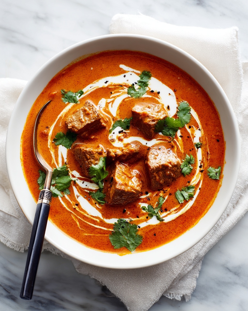 Creamy Butter Chicken with Spiced Tomato Sauce Recipe - Recipe Image