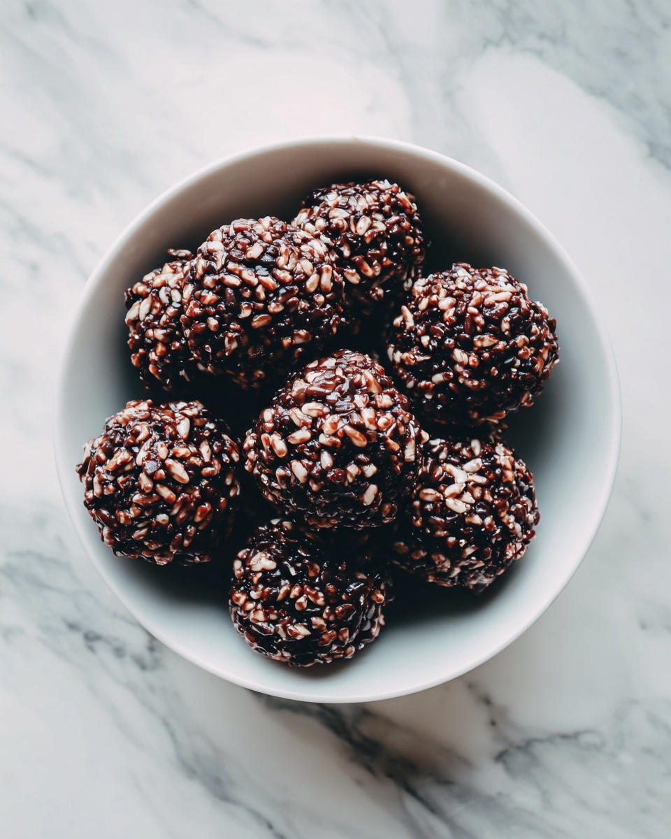 Chocolate Rice Krispie Balls Recipe - Recipe Image