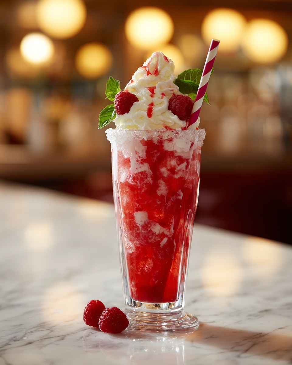 Santa’s Hat Shirley Temple Recipe - Recipe Image