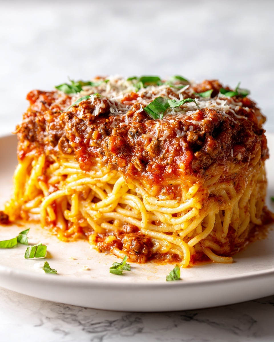 Spaghetti Pie Recipe - Recipe Image