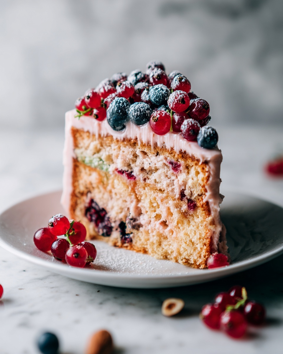 Bakewell Loaf Cake Recipe - Recipe Image