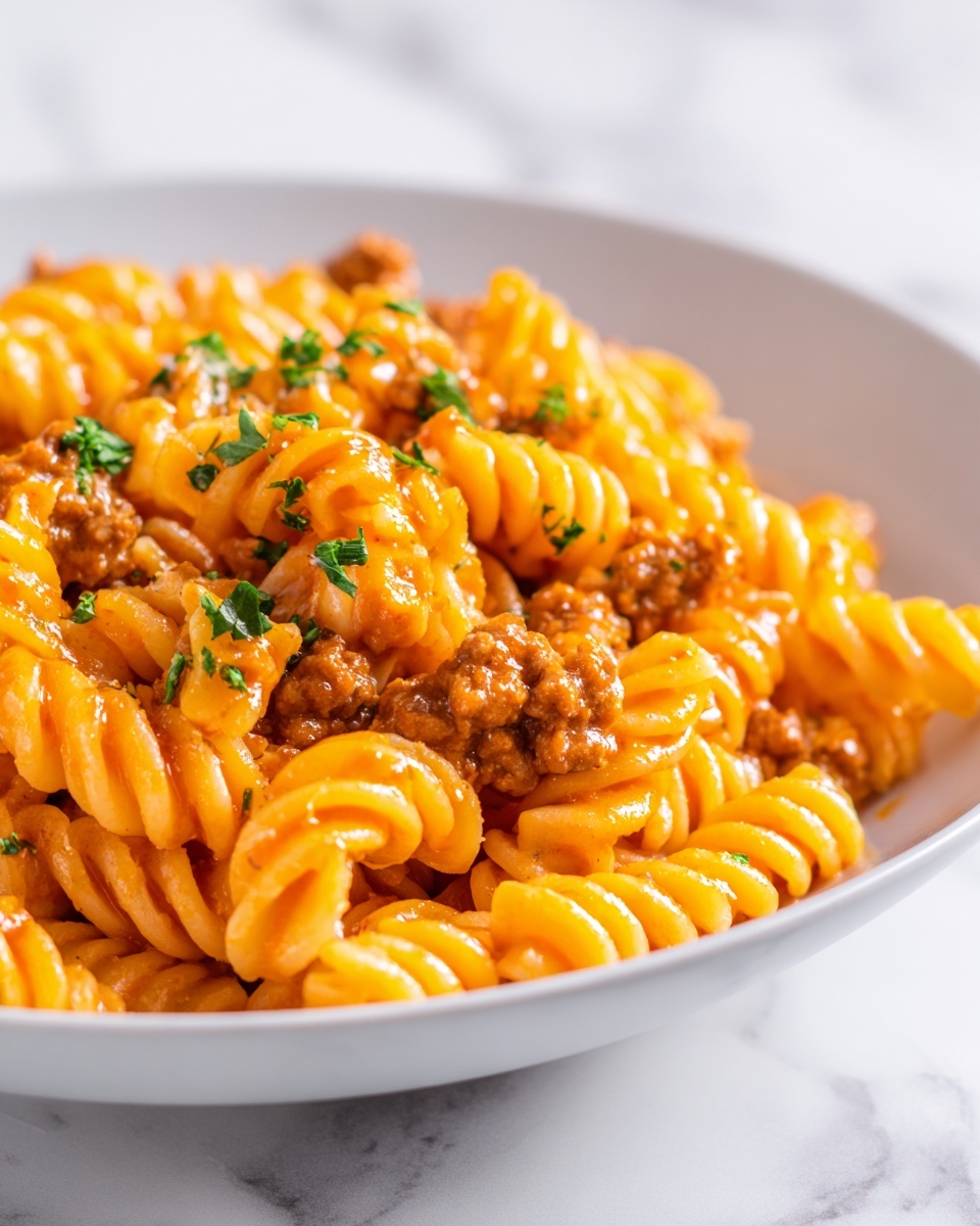 Quick Sloppy Joe Pasta Casserole Recipe - Recipe Image