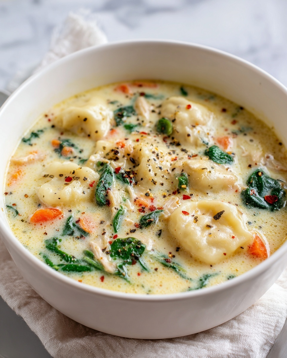 Creamy Chicken Gnocchi Soup Recipe - Recipe Image