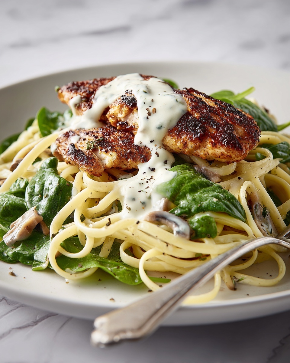 Creamy Chicken Florentine Recipe - Recipe Image